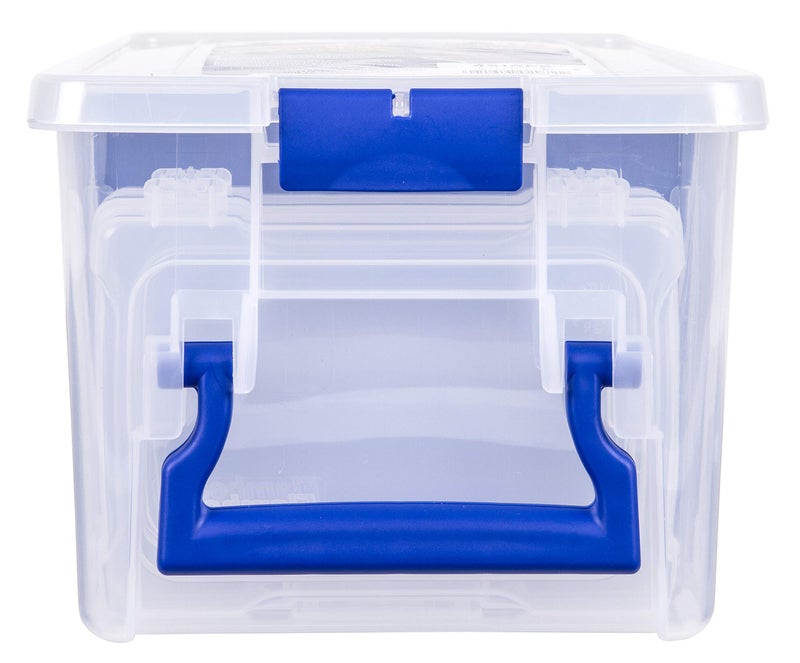 Flambeau Outdoors 4510FB Terminal Tackle File Satchel, 8 Bulk Boxes for Packaged Tackle, Clear - Image 3